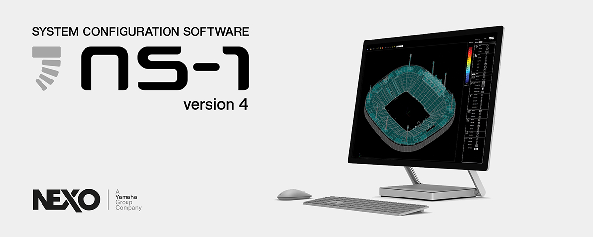 NEXO公司更新NS-1系统软件以集成欧博扬声器系统和AFC Design Assistant